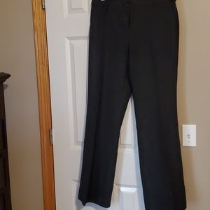 LOFT Trouser In Size 8 Charcoal Grey Julie Fit